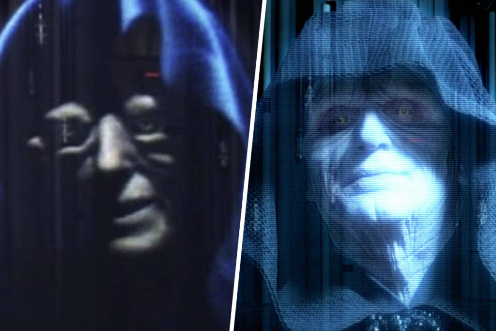 Star Wars Recasts Explained: Marjorie Eaton as Palpatine in the 1980 theatrical release of The Empire Strikes Back and Ian McDiarmid in the 2004 rerelease of The Empire Strikes Back (Disney / Lucasfilm)