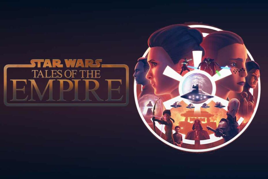 The key art from the new Star Wars anthology series Tales of the Empire on Disney+ (Disney / Lucasfilm)